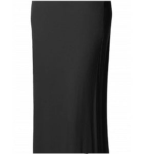 Premium  Fold Over High Waist  Long  Floor Length Maxi Skirt 