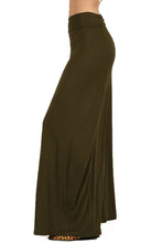 Load image into Gallery viewer, Premium  Fold Over High Waist  Long  Floor Length Maxi Skirt 