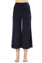 Load image into Gallery viewer, Premium High Elastic Waistband Wide Leg Gaucho Capri Pants