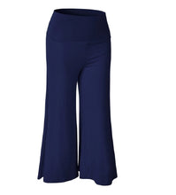 Load image into Gallery viewer, Premium High Elastic Waistband Wide Leg Gaucho Capri Pants