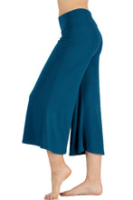 Load image into Gallery viewer, Premium High Elastic Waistband Wide Leg Gaucho Capri Pants